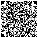 QR code with K B Y N F M contacts