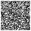 QR code with E W James & Sons contacts