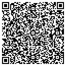 QR code with B & K Diner contacts