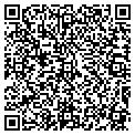 QR code with P & J contacts