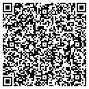 QR code with K & T Shoes contacts