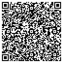 QR code with 3 Day Blinds contacts