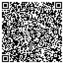 QR code with P & S Service contacts