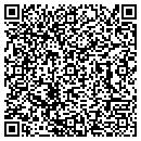 QR code with K Auto Sales contacts
