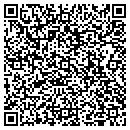 QR code with H 2 Audio contacts
