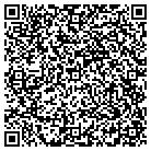 QR code with H & B Custom Framing & Whl contacts