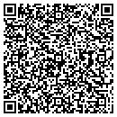 QR code with T & B Lounge contacts