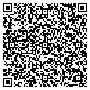 QR code with J West Logging contacts