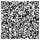 QR code with HB Clothing contacts