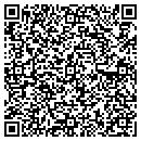QR code with P E Constructors contacts