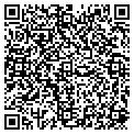 QR code with V F W contacts