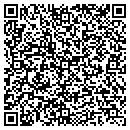 QR code with RE Brown Construction contacts