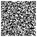 QR code with B & B Arcade contacts