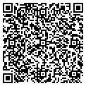 QR code with P E B contacts