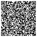 QR code with B & L Plastering contacts