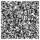QR code with B & R Clothing contacts