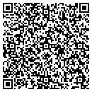 QR code with E & T Plumbing contacts