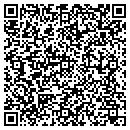 QR code with P & J Antiques contacts