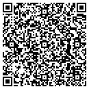 QR code with 3 Day Blinds contacts