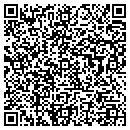 QR code with P J Trailers contacts
