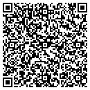 QR code with P & D Logging Inc contacts