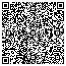 QR code with HB Car Audio contacts
