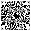 QR code with B & S Window Tinting contacts