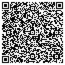 QR code with P & D Forwarding Inc contacts