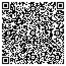 QR code with H & R Cattle contacts
