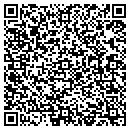 QR code with H H Cattle contacts