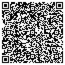 QR code with K & M Vending contacts