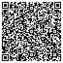QR code with M Butterfly contacts