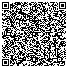QR code with Zacks Auction Service contacts