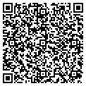 QR code with F & E contacts