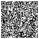 QR code with P & W Cattle Co contacts
