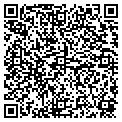QR code with C E D contacts