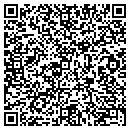 QR code with H Towns Vending contacts