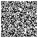 QR code with P & P Apparel contacts