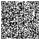 QR code with B & E Signs contacts