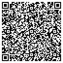 QR code with H B Service contacts