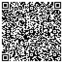 QR code with P R Dillon contacts