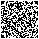 QR code with H&J Hobbies contacts