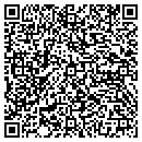 QR code with B & T Vans & Charters contacts