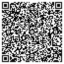 QR code with B & B Video contacts