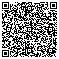 QR code with E F E contacts