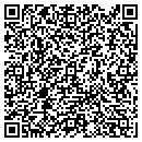 QR code with K & B Moonwalks contacts