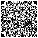 QR code with P Laurent contacts