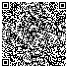 QR code with AA Culver Tree Service contacts