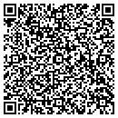 QR code with V Beltran contacts