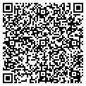 QR code with C F & F contacts